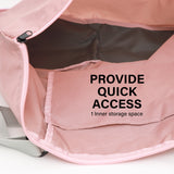 NNEDSZ Pink Shopper Bag Tote Bag Foldable Travel Laptop Grocery KO-DUAL