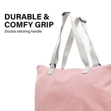 NNEDSZ Pink Shopper Bag Tote Bag Foldable Travel Laptop Grocery KO-DUAL