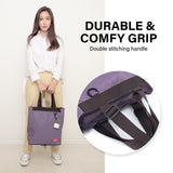 NNEDSZ Purple Shopper Bag Tote Bag Foldable Travel Laptop Grocery KO-SHOULDER