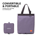 NNEDSZ Purple Shopper Bag Tote Bag Foldable Travel Laptop Grocery KO-SHOULDER