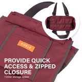 NNEDSZ Wine Shopper Bag Tote Bag Foldable Travel Laptop Grocery KO-SHOULDER