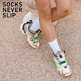 NNEDSZ 5 Pack Small White 3D Seamless Crew Socks Slim Breathable