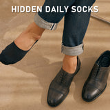 NNEDSZ 3 Pack Large Black Cushion No Show Ankle Socks Non-Slip Breathable