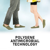 NNEDSZ 5 Pack Medium Multi Colour Daily No Show Ankle Socks Non-Slip Breathable