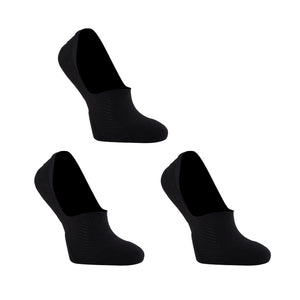 NNEDSZ 3 Pack Small Black Cushion No Show Ankle Socks Non-Slip Breathable