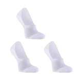 NNEDSZ 3 Pack Small White Cushion No Show Ankle Socks Non-Slip Breathable