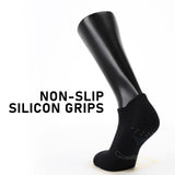 NNEDSZ 4 Pack Medium Multi Colour Seamless Sport Sneakers Socks Non-Slip Heel Tab