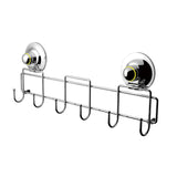 NNEDSZ Six Universal Hooks  Removable Suction - Chrome