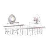 NNEDSZ White Medium Corner Basket Removable Suction