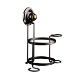 NNEDSZ Black Hair Dryer Brush Comb Holder Removable Suction