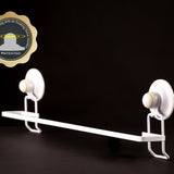 NNEDSZ White Towel Rail Holder Removable Suction