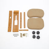 NNEDSZ Forever Beauty Beige Ergonomic Adjustable Kneeling Chair