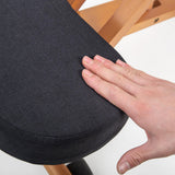 NNEDSZ Forever Beauty Black Ergonomic Adjustable Kneeling Chair