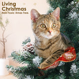 NNEDSZ Home Ready 5Ft 150cm 720 tips Green Snowy Christmas Tree Xmas Pine Cones