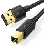 NNEDSZ  USB 2.0 A Male to B Male Printer Cable 5m Black 10352