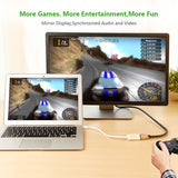 NNEDSZ Mini DP to HDMI Female converter cable 18CM (10460)