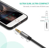 NNEDSZ 3.5mm Male to 3.5mm Female Extension Cable 3m Black 10595