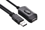 NNEDSZ USB 2.0 Active Extension Cable 10M with USB Power 5M (20214)