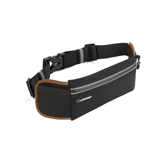 NNEDSZ Sport Running Waist Pack Waterproof Belt Black 20818
