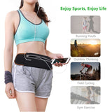 NNEDSZ Sport Running Waist Pack Waterproof Belt Black 20818
