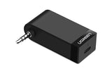 NNEDSZ  Wireless Bluetooth 4.1 Music Audio Receiver Adapter with Mic & Batery - black (30348)