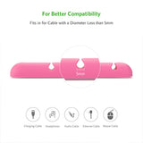 NNEDSZ  Cable Organizer (2pcs/pack) - Pink (30483)