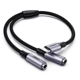 NNEDSZ 30732 USB-C to 3.5mm Splitter