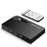 NNEDSZ 1 x 3 HDMI Switch - Black (40234)