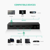 NNEDSZ 1 x 3 HDMI Switch - Black (40234)