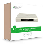 NNEDSZ  HDMI 1 x 4 Amplifier Splitter Zinc Alloy (40277)