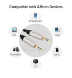 NNEDSZ 40787 Premium 3.5mm Male to 3.5mm Male Cable 15M