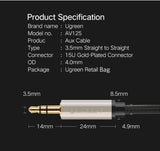 NNEDSZ 40787 Premium 3.5mm Male to 3.5mm Male Cable 15M