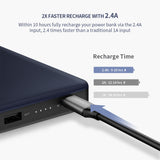 NNEDSZ 20000mAh Power Bank With Lightning Cable (Jazz Blue) 40902
