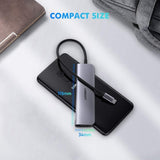 NNEDSZ TypeC 5 in 1 Adaptor - HDMI  USB 3.0*3  TypeC PD Power Converter (50209)
