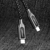 NNEDSZ Type C Male to Type C Male 3A Zinc alloy Data cable 1.5M (50225)