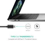 NNEDSZ USB Type C to 10/100/1000M Ethernet Adapter (Black) 50307