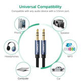 NNEDSZ 3.5mm male to 3.5mm male Audio cable white 2M 50368