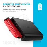 NNEDSZ 10000mAh Battery Charger Case for Nintendo Switch 50756