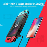 NNEDSZ 10000mAh Battery Charger Case for Nintendo Switch 50756