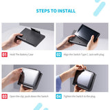 NNEDSZ 10000mAh Battery Charger Case for Nintendo Switch 50756