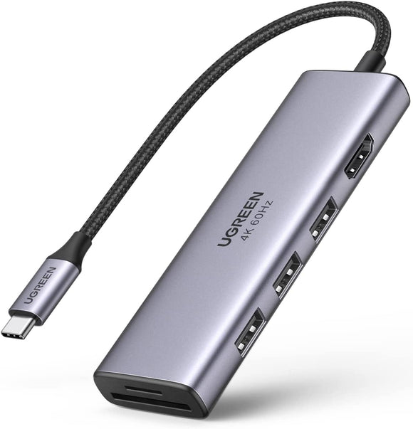 NNEDSZ 60383 Premium 6-in-1 USB-C Hub
