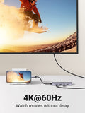 NNEDSZ 60383 Premium 6-in-1 USB-C Hub