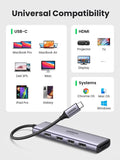 NNEDSZ 60383 Premium 6-in-1 USB-C Hub