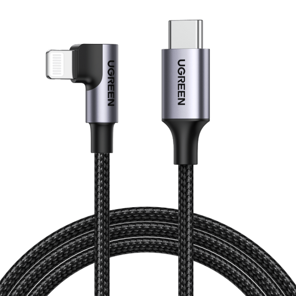 NNEDSZ 60763 90 Degree USB-C to iPhone 8-pin Cable 1M