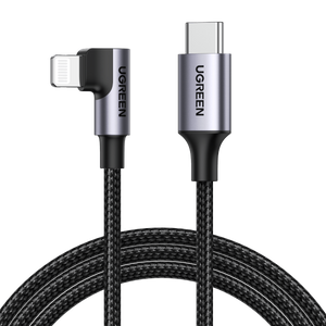 NNEDSZ 60765 90 Degree USB-C to iPhone 8-pin Cable 2M
