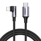 NNEDSZ 60765 90 Degree USB-C to iPhone 8-pin Cable 2M