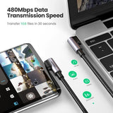 NNEDSZ 70529 60W Angle USB C to C Cable 1M