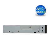 NNEDSZ 3.5 USB 3.0 All in One Internal Card Reader Full Long Metal with Front USB Black