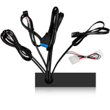 NNEDSZ Standard 5.25 drive bay USB 3.0 multi card reader with an eSATA port and a USB charging port (IB-867)