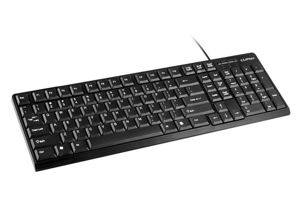 NNEDSZ KLASSIC USB STANDARD KEYBOARD (SPILL-RESISTANT DESIGN) - Black